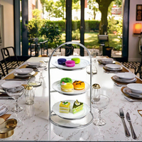 Outils de décoration de gâteaux de haute qualité, en acier inoxydable, pour la restauration, le buffet, la pâtisserie, la présentation de desserts