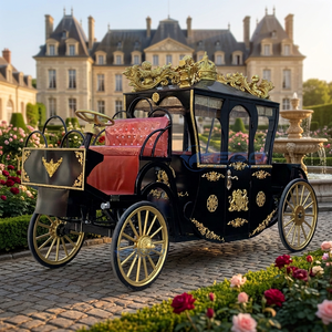 Calèche royale de luxe pour mariage - Vente de calèches de mariage haut de gamme - Product Image 1