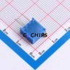 ตัวต้านทาน/โพเทนชิโอมิเตอร์แบบปรับได้สำหรับ3296Y-1-202LF ผ่านชิ้นส่วนรู (THT)-3P, ตัวต้านทาน9.5x4.8มม. 2Kohm 10% 500 100PPM/℃ - Product Image 2