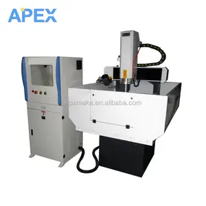 Máquina de molde de metal para calçados, roteador CNC 6060 de venda quente Apex