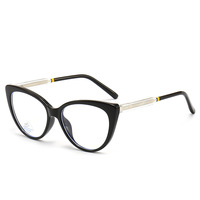 Monture optique octogonale nouvelle arrivée Tr90, monture de lunettes de soleil œil de chat, grande monture pour femmes