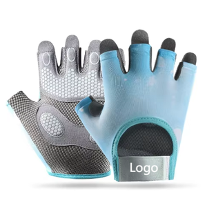 Yüksek kalite Unisex kaymaz ayarlanabilir atletik powerless erkekler ve kadınlar için parmaksız spor eldiven - Product Image 6