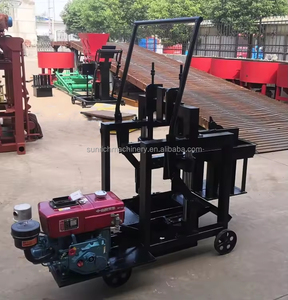 Động cơ diesel QMR2-45 nhỏ di động xi măng khối rỗng Máy làm gạch chi phí thấp - Product Image 5