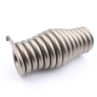 SUS631 Diámetro del cable 8,0mm Resorte de compresión en forma de tambor de granallado de acero inoxidable resistente