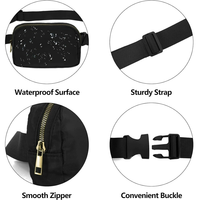 Sac banane personnalisé, sacs banane imperméables pour femme, sacs banane pour homme, sacs banane imprimés pour la collecte de dons, vente en gros