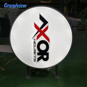 La publicidad al aire libre led iluminado de logotipo de caja de luz de letrero - Product Image 3