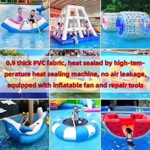 Rodillo de Agua Inflable de PVC Portátil de la Mejor Calidad, Juguetes Flotantes, Rueda Flotante para Caminar sobre el Agua, Accesorios para Fiestas Acuáticas - Product Image 3