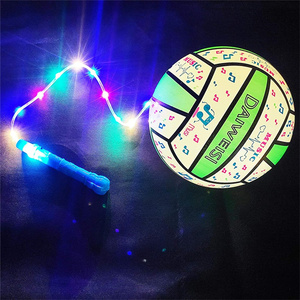 A buon mercato incandescente giocattolo per bambini palla gonfiabile Fitness portatile rimbalzante agitare la palla <span class=keywords><strong>Led</strong></span> piscina luminoso palle da spiaggia per i bambini - Product Image 4