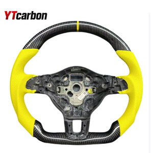 <span class=keywords><strong>Volante</strong></span> de fibra de carbono YTcarbon apto para <span class=keywords><strong>Golf</strong></span> 6 Polo GTI <span class=keywords><strong>GTD</strong></span> Polo Scirocco CC Tiguan Jetta <span class=keywords><strong>volante</strong></span> personalizado - Product Image 2