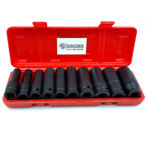 Sunsoul SK12-10K 10 cái 1/2 "Ổ Đĩa sâu tác động ổ cắm bộ - Product Image 1