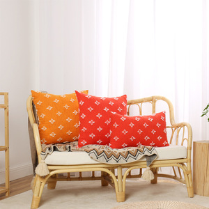 <b>Stars</b> And Sunflowers Embroidered <b>Cushion</b> With Insert Nordic Luxury Style Gray Pillowcase Tufting PP Cotton Filling - Product Image 4