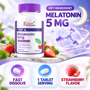 Comprimés de mélatonine Shecome 5 mg personnalisés – Complément alimentaire avancé pour un sommeil réparateur – Comprimés de mélatonine à libération prolongée - Product Image 5