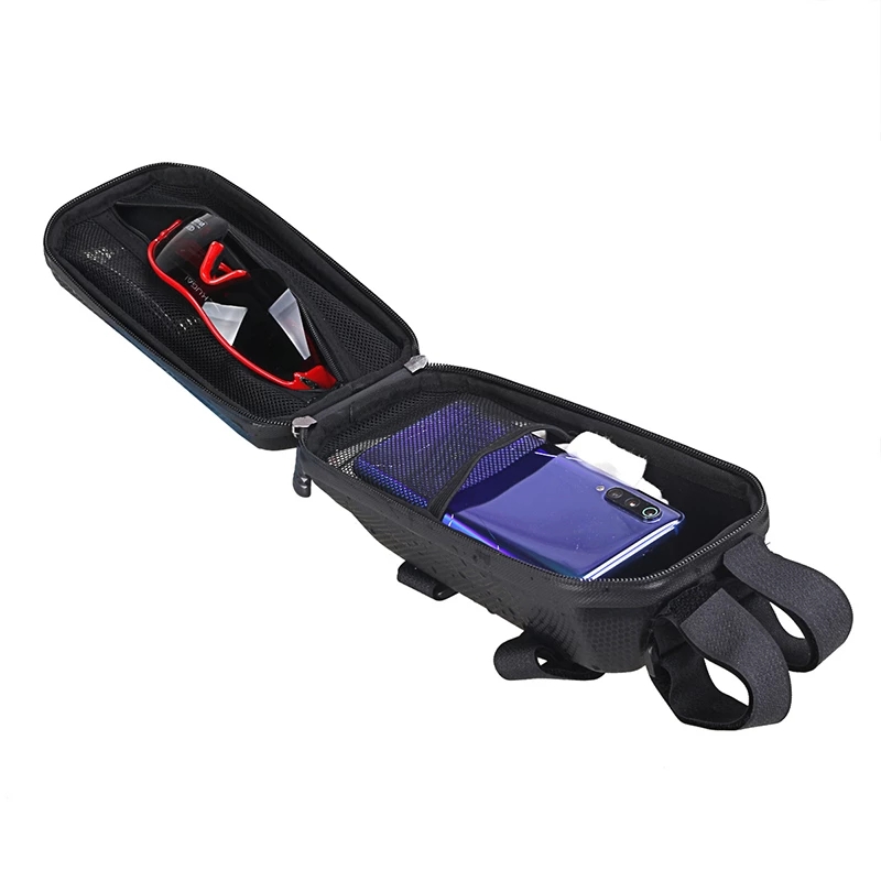ECENCE Sacoche de Cadre Vélo Étanche - pour pour téléphone Portable et