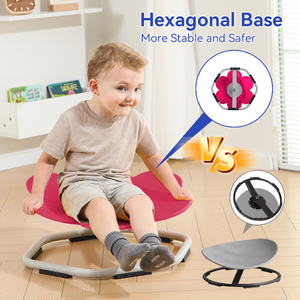 Nuova tendenza giocattoli sensoriali per bambini all'aperto per bambini girevoli sedia con equilibrio sensoriale giocattolo autistico per bambini usano tappetino antiscivolo - Product Image 5