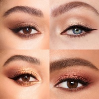 Composez votre propre marque Palette d'ombres à paupières à haute teneur en pigments Vente en gros Palette d'ombres à paupières vegan compacte avec logo personnalisé