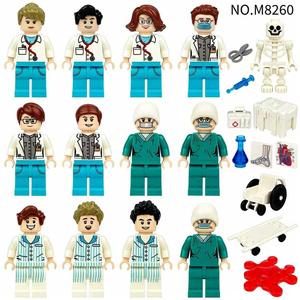 2026 Blocs de construction économiques pour figurines de soldats, comprenant des armes militaires miniatures, des accessoires militaires, un ensemble d'équipement de protection EOD et un ensemble d'équipement, jouets en briques, cadeau - Product Image 1