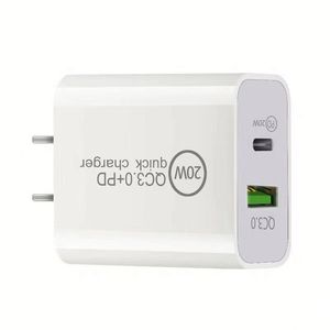 Wholesale Price Wall Charger USB Power <b>Adapter</b> A+C Charger US/EU <b>Plug</b> Type C Charger for Mobile Phones - Product Image 6