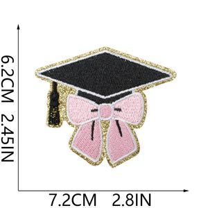 Nouvelles Broderies Thermocollantes pour Chapeau de Cérémonie de Remise des Diplômes et Écussons pour Robe de Remise des Diplômes – Décoration Vestimentaire - Product Image 6