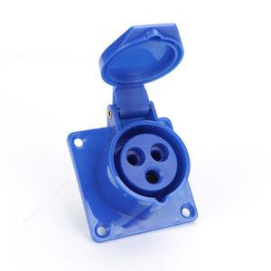 Công nghiệp ổ cắm 3-Core <span class=keywords><strong>16A</strong></span> không thấm nước ổ cắm cắm PP cắm ổ cắm - Product Image 2