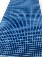 Caillebotis composite GRP FRP Plancher de passerelle en maille de fibre de verre en plastique renforcé de fibre de verre