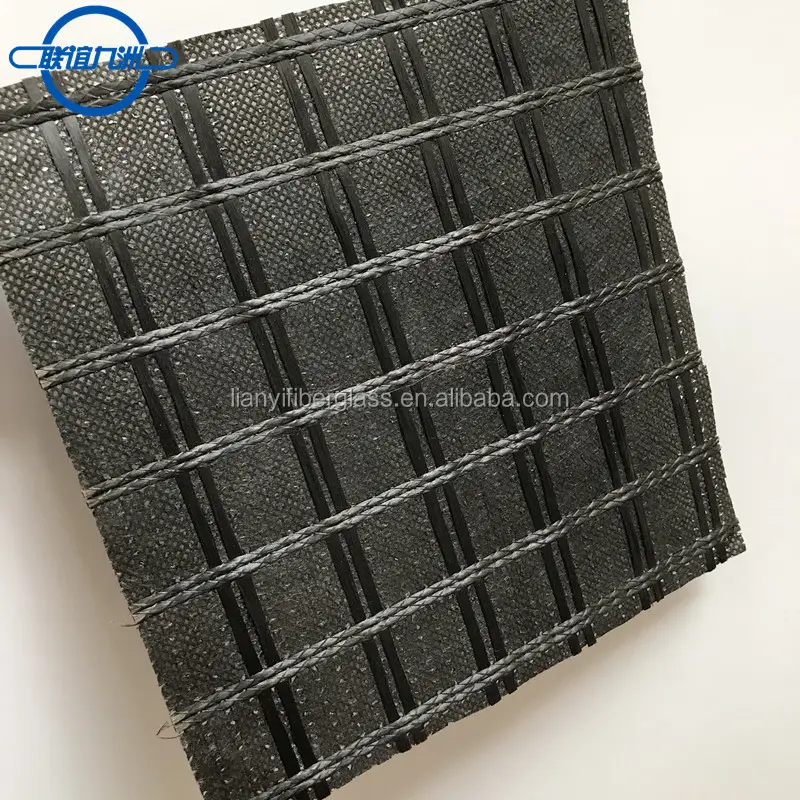 아스팔트 보강 섬유유리 geogrid 패브릭