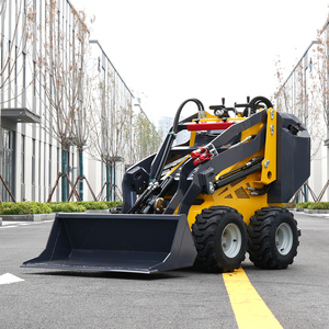 Produits les plus vendus Livraison gratuite Fournisseur mondial Engin de terrassement Mini-chargeuse compacte sur chenilles avec godet et trancheuse CE/EPA - Product Image 4