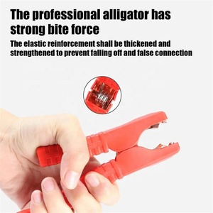 3M 4M Alligator Clip Jumper Cables Universal Car Power Charging Booster Dispositif <span class=keywords><strong>de</strong></span> <span class=keywords><strong>démarrage</strong></span> <span class=keywords><strong>Batterie</strong></span> Jump Cable Outils d'urgence - Product Image 2