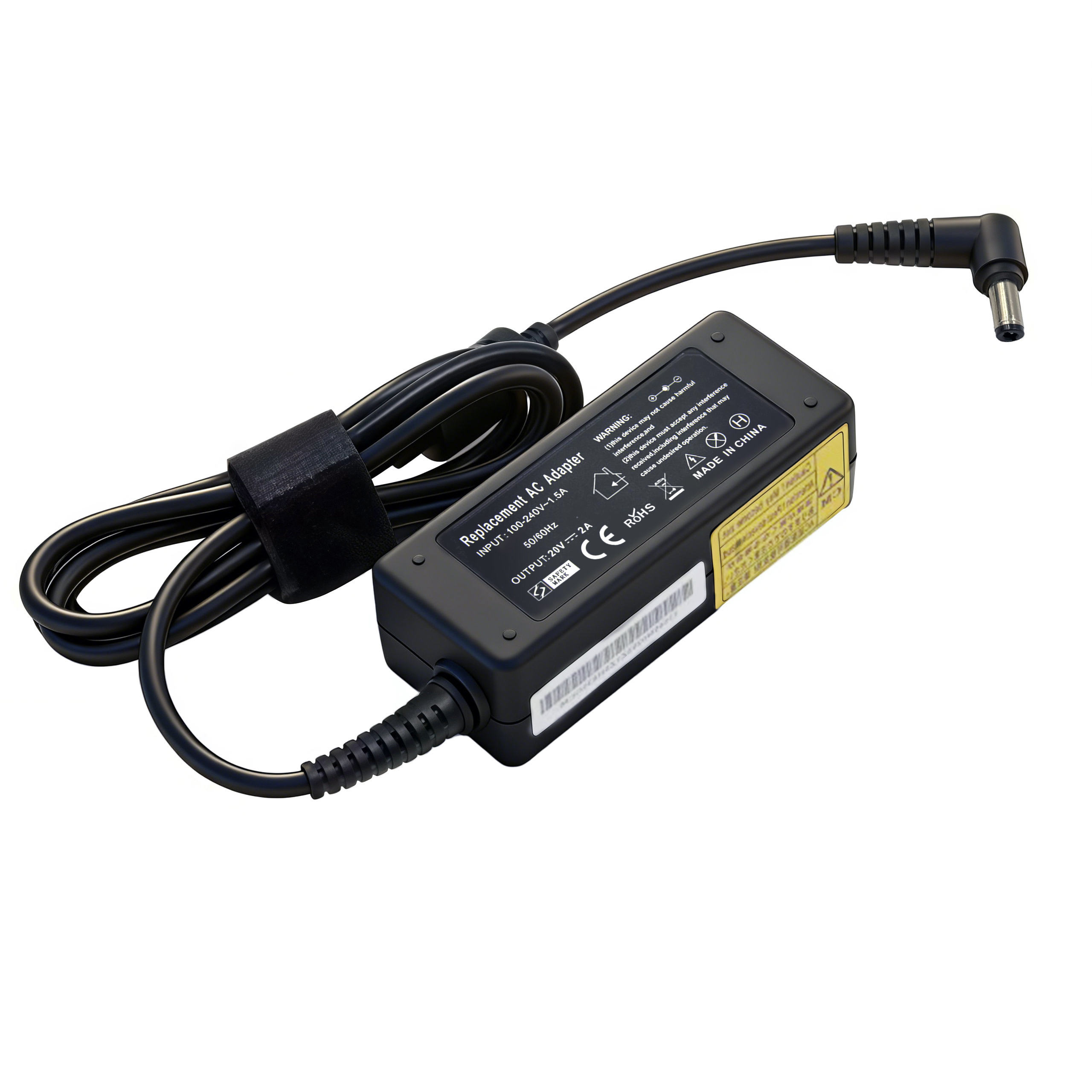 Black-40w 19V2.1A 5.5*3.0mm for Samsung