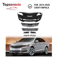 Topzonauto für Chevy Impala 2014-2020 Frontstoßstangen-Set mit Nebelscheinwerfer Stoßstangen-Zubehör