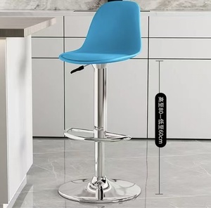 Современные вращающиеся барные стулья, высокие стулья и барные стулья с регулируемой высотой подходят для домашних баров, ресторанов и кухонь. - Product Image 5