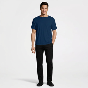 Camisetas de Hombre 100% Algodón, la Mejor Calidad, 180 Gramos, Jersey, Estilo Urbano, Sólidas, Directo de Fábrica, Gran Cantidad, Mejor Precio - Product Image 1