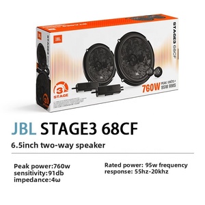 Pour STAGE3 68F Haut-parleur de voiture 65 pouces pour portes avant et arrière offrant une installation non destructive et des performances de médiums et de basses - Product Image 5