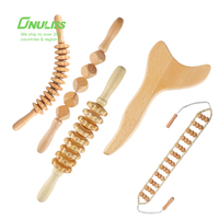 Maderothérapie — ensemble d'outils de Massage du cuir chevelu, Cellulite, outil de thérapie du bois