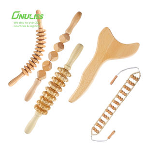 Maderoterapia para celulitis, conjunto de herramientas de masaje de madera para cuero cabelludo, herramienta de terapia de madera - Product Image 4