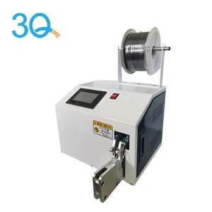 3Q Automatic cable wire coil winding machine for sale, wire harness machinery metal cable twist tie machine