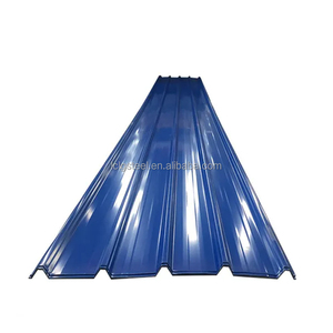 Polyvalent 32 Jauge Ibr 0.5 6m T-Rib Zinc SGC570 PPGI Couleur Enduit Tôle Métallique Ondulée Zincalume Galvanized Steel Plate - Product Image 1