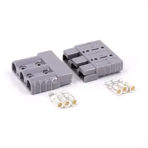 High current 3P battery connector SH50 600V 50A three-pole Anderson connectors
