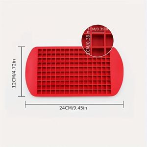 Customizable Round Silicone Mini Ice Cube Tray Ice-tray Mold Maker BPA-Free Food Grade for Whiskey Cocktails Reusable Mold Maker - Product Image 3