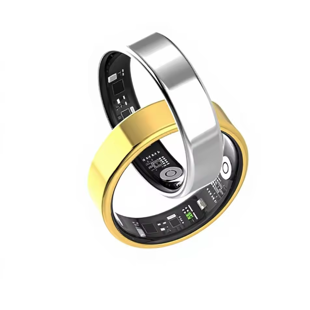 Smart Ring Heart Rate Sleep Blood Oxygen Exercise Monitoring Gesture Photo-taking Video-playing