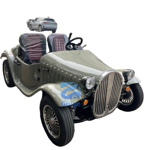 Voiture de patrouille mini classique rétro à 4 roues la plus populaire, 2 places, pour le tourisme, style vintage, pour la ville - Product Image 1