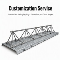 Plateforme en treillis d'acier robuste et durable avec plancher galvanisé pour le renforcement du béton, garantie de plus de 5 ans
