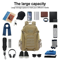 Sac à dos de randonnée à prix abordable, personnalisable avec logo, pour la chasse nocturne, plusieurs styles en stock, sac à dos tactique de survie