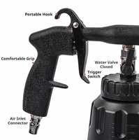 Prix de gros Pistolet à eau Lavage Neige Mousse Lance Pistolet de lavage Nettoyeur haute pression pour le nettoyage Piscine Jardin