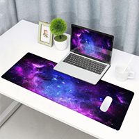 Tapis de bureau ergonomique en caoutchouc à motif de dessin animé, base pour clavier d'ordinateur PC, tapis de souris XXL grand format personnalisé pour le jeu, tapis de table pour le bureau