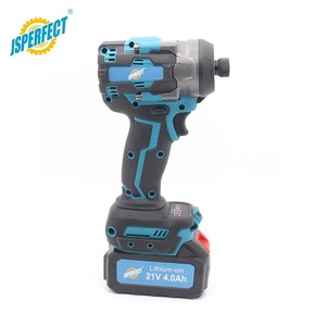 JSPERFECT Perceuse sans fil à batterie <span class=keywords><strong>21V</strong></span> avec lumière de travail LED rechargeable - Product Image 5