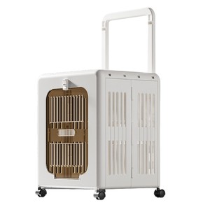 Sac de transport portable pour animaux de compagnie, grande capacité, pliable, en plastique, pour chat et chien - Product Image 2