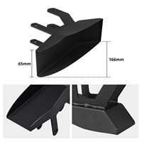 Déflecteur d'air pour conduit de frein en métal BEVINSEE pour Golf MK7 2015-2021