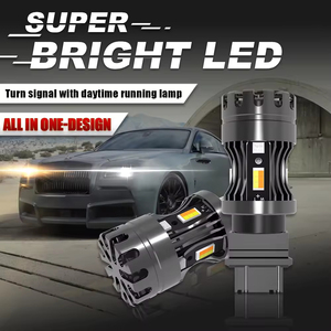 Tùy biến cao màu kép 1157/3157 CANBUS LED DRL Nhôm Xe Đèn pha Bóng đèn DRL LED ban ngày chạy ánh sáng cho BMW E46 - Product Image 2