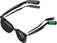 Lunettes de soleil neuves à design léger, avec haut-parleur ouvert, chargement magnétique et verres polarisés, idéales pour la conduite