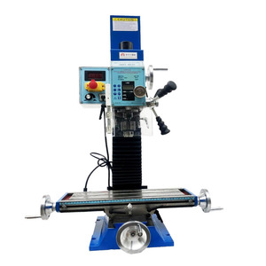 <b>Mini</b> Drilling And Milling Machine 28V 1.25kw Benchtop Multifunctional Metal Working With Electronic <b>Scale</b> Feeder - Product Image 1